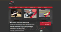 Desktop Screenshot of neilfowlermotorsport.co.uk